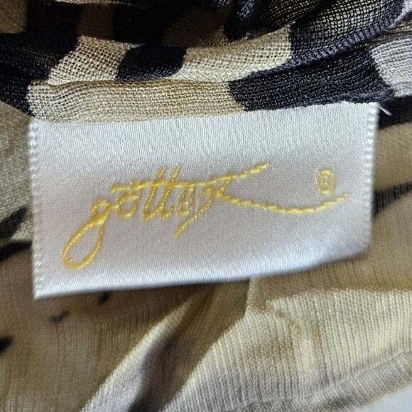 Profile by Gottex 'Sahara' V-Neck One Piece Swimsuit Sz 6 Sand - Picture 6 of 8